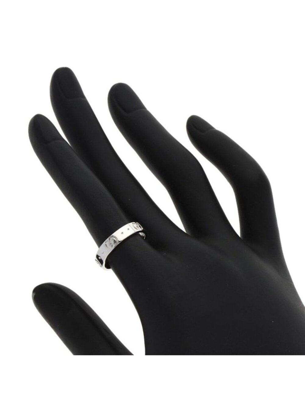 Gucci Icon Ring 18K White Gold - Picture 7 of 9